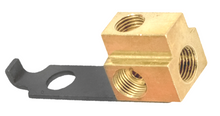 Load image into Gallery viewer, Single Master Cylinder Brake Line Tee Block 1966 GTO 442 Chevelle Skylark