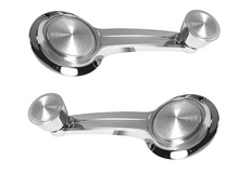 Load image into Gallery viewer, Chrome Inside Window Crank Handle Set 1965-1966 GTO 442 Chevelle Grand Prix

