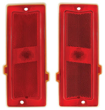 Load image into Gallery viewer, RestoParts Rear Marker Light Lens and Bezel Set For 1970-1972 Chevy Chevelle
