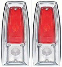 Load image into Gallery viewer, OER 910970-2 1966-1967 Chevy II Nova Tail Lamp Assemblies w/ Gaskets and Screws
