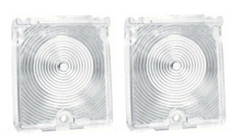Load image into Gallery viewer, OER Back-Up Lamp Light Lens Set With GM Markings 1966-1967 Chevrolet II Nova

