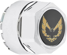 Load image into Gallery viewer, OER 748666 1977-1981 Pontiac Firebird Wheel Center Cap Set Gold Bird Emblem