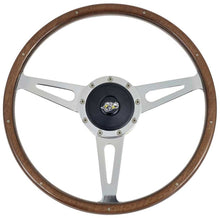 Load image into Gallery viewer, 1965-1969 Dodge Coronet Custom Wood 15" Steering Wheel Kit with Superbee Logo
