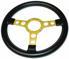 Load image into Gallery viewer, Black Gold Spoke Fat Formula Steering Wheel Kit 1972-1980 Firebird/Trans AM
