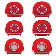 Load image into Gallery viewer, United Pacific 1968 Chevy Impala Caprice LED Tail/Backup Light Set SS Trim
