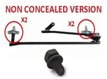 Load image into Gallery viewer, 6 Piece Wiper Transmission Mounting Hardware Set 1970-1981 Firebird and Camaro
