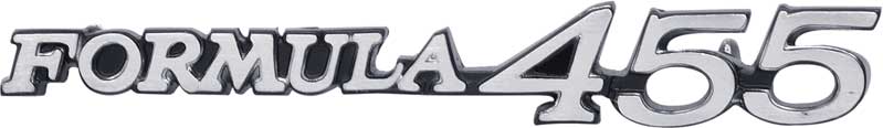 OER Formula 455 Front Fender Emblem For 1970-1971 Pontiac Firebird Models