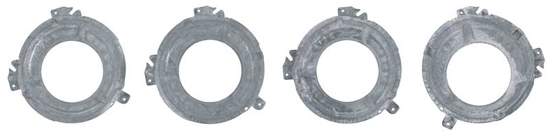 OER Inner/Outer Headlight Bucket Set 1968-1970 Charger Coronet Belvedere Fury