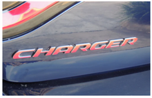 Load image into Gallery viewer, Flat Black Charger Trunk Lettering Overlay Decal For 2015-2023 Dodge Charger

