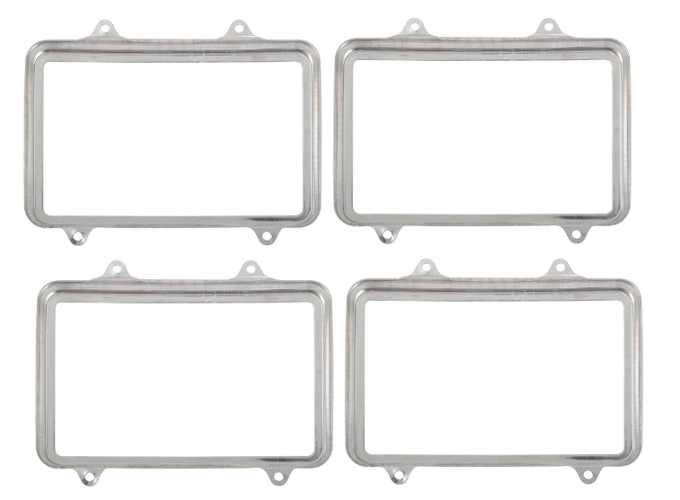 OER Rectangular Style Headlamp Retaining Bezel Set For 1976-1980 Firebird Models