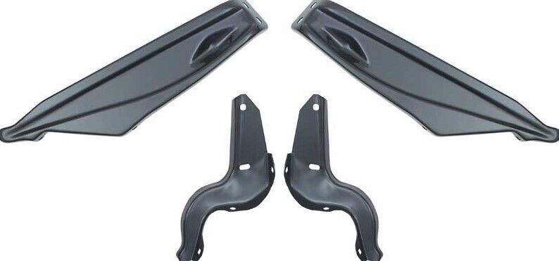 OER 4 Piece Front Bumper Bracket Set For 1966 Chevy Bel Air Biscayne and Impala