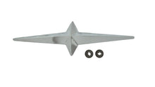 Load image into Gallery viewer, Chrome Fender Skirt Star Fender Emblem For 1950-1960 Buick Pontiac Chevy Olds
