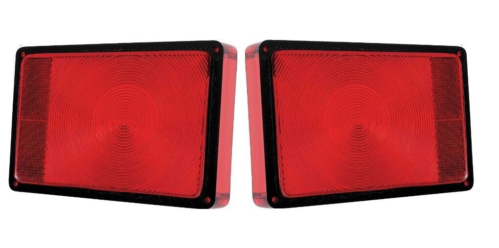 OER Inner Tail Lamp Lens Set For 1971 Dodge Charger and Super Bee