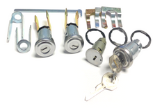 Load image into Gallery viewer, Ignition Door and Trunk Lock Set For 1955-1957 Pontiac Chieftain and Star Chief
