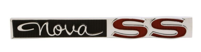 Trim Parts Nova SS Glove Box Door Emblem 1963-1964 Chevy II Nova Models