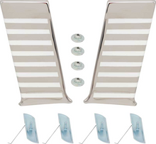 Load image into Gallery viewer, OER Lower Paint Divider Molding  Set For 1955 Chevy Bel Air and 210 2/4 Doors
