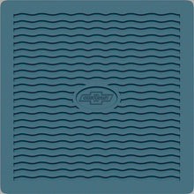 Load image into Gallery viewer, OER 2 Piece Bow Tie Accessory Floor Mat Set Light Blue 1955-56 Chevy Bel Air
