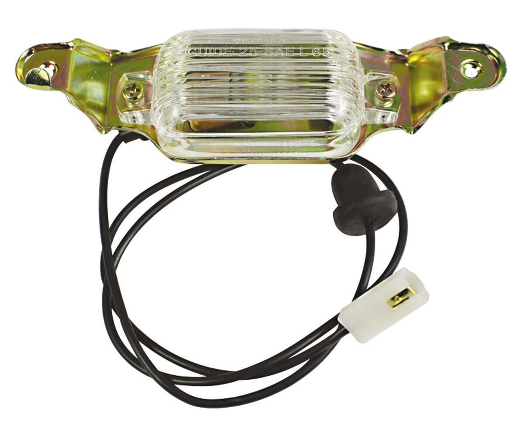 Rear Bumper License Plate Lamp/Light Set 1965-1972 Pontiac GTO Lemans & Tempest