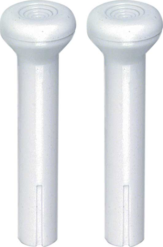 OER Off White Door Lock Knob Set For 1968-1986 Chevy and GMC Pickup Trucks