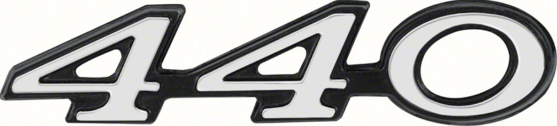 OER Diecast 440 Fender Emblem For 1969-1970 Dodge Coronet 440 Models