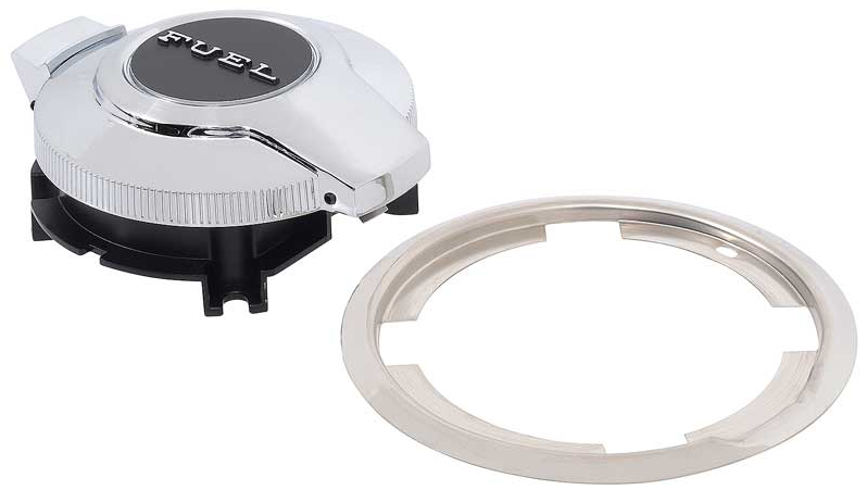 OER Quick-Fill Fuel Cap With Trim Ring For 1970-1974 Dodge Challenger