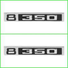 Load image into Gallery viewer, Trim Parts 9615 1969-1972 Chevrolet/GMC Truck Front Fender Emblem, 8 350, Pair
