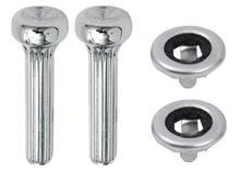 Load image into Gallery viewer, OER Die-cast Door Lock Knob Kit For 1968-1972 Pontiac Firebird and Chevy Camaro
