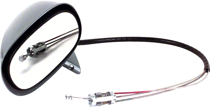 OER Left Hand Remote Bullet Mirror For 1970-1981 Pontiac Firebird Chevy Camaro
