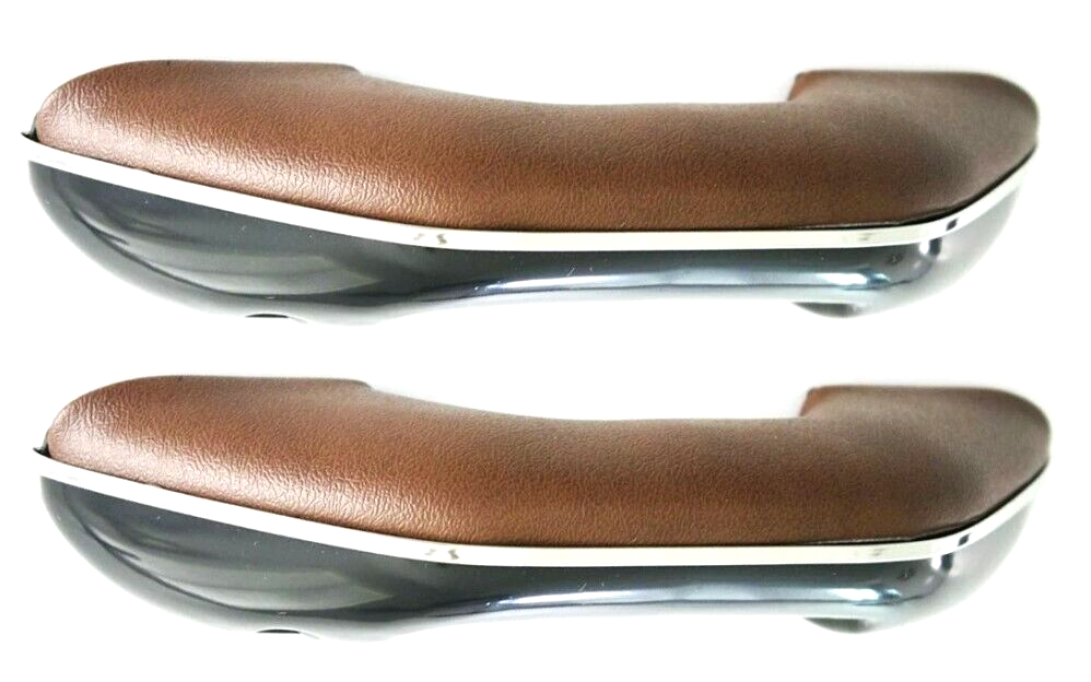 OER Brown/Black Arm Rest Pad Set For 1955-1966 Chevy and GMC Trucks