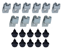 Load image into Gallery viewer, 20 Piece 3/8&quot; Fuel Line Clip Kit With Return Line 1970-1971 Firebird and Camaro
