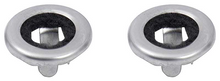 Load image into Gallery viewer, OER Dark Saddle Door Lock Knob Set For 1968-1973 Chevelle and 1968-1981 Impala
