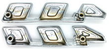 Load image into Gallery viewer, 400 Rocker Panel Emblem Set For 1968-1972 Pontiac GTO LeMans Tempest USA Made
