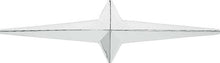 Load image into Gallery viewer, Chrome Fender Skirt Star Fender Emblem For 1950-1960 Buick Pontiac Chevy Olds
