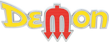 Load image into Gallery viewer, OER Zinc Diecast Front Fender Emblem Set For 1972 Dodge Dart Demon
