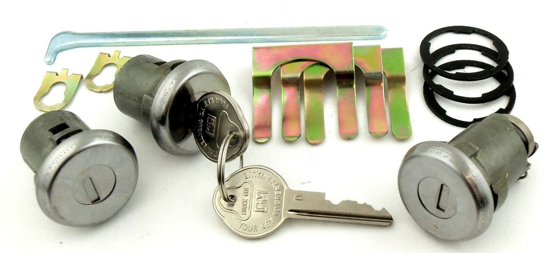 Door and Trunk Lock Set 1967 Camaro 1962-1968 Nova 1963-1968 Cutlass 442