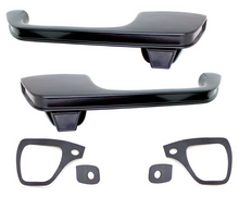 Load image into Gallery viewer, OER Black Outer Door Handle Set For 1973-1991 Chevy GMC Truck Blazer Suburban

