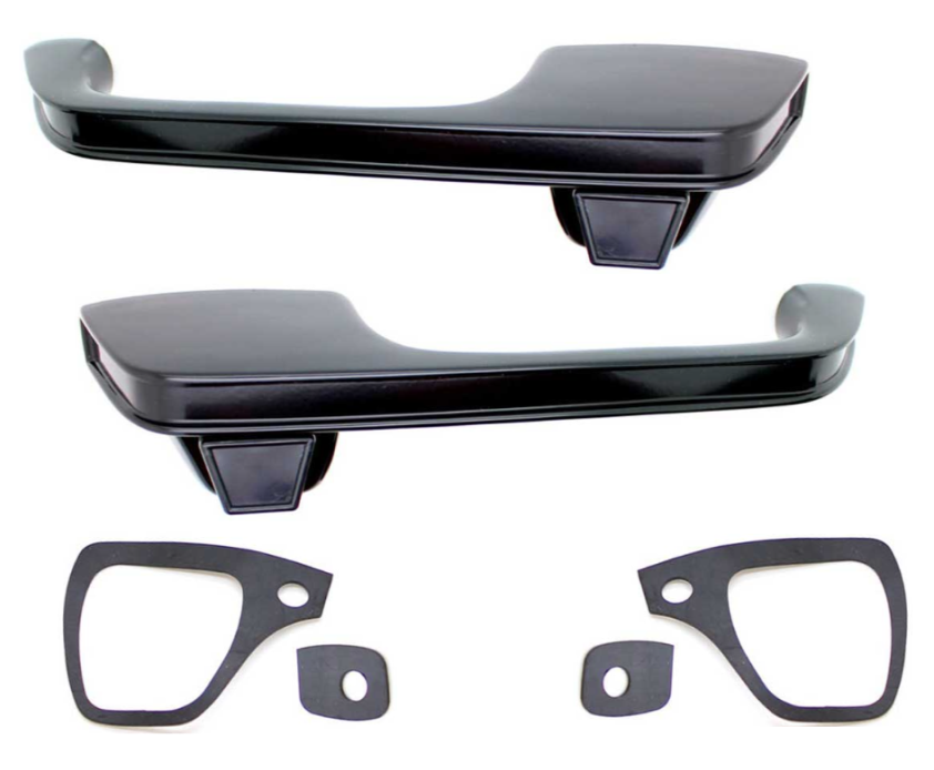 OER Black Outer Door Handle Set For 1973-1991 Chevy GMC Truck Blazer Suburban