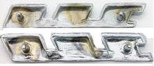 Load image into Gallery viewer, Zinc Die-Cast 326 Hood Emblem Set For 1967 Pontiac Firebird Made in the USA
