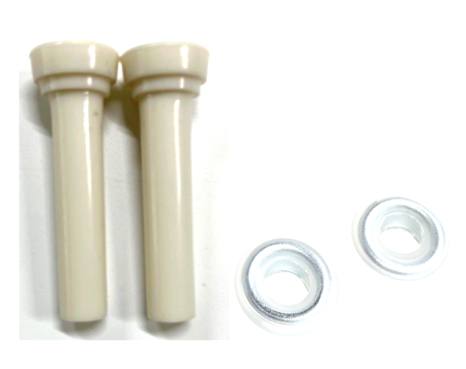 OER Parchment Door Lock Knob Set For 1961-1964 Buick Chevy and Oldsmobile