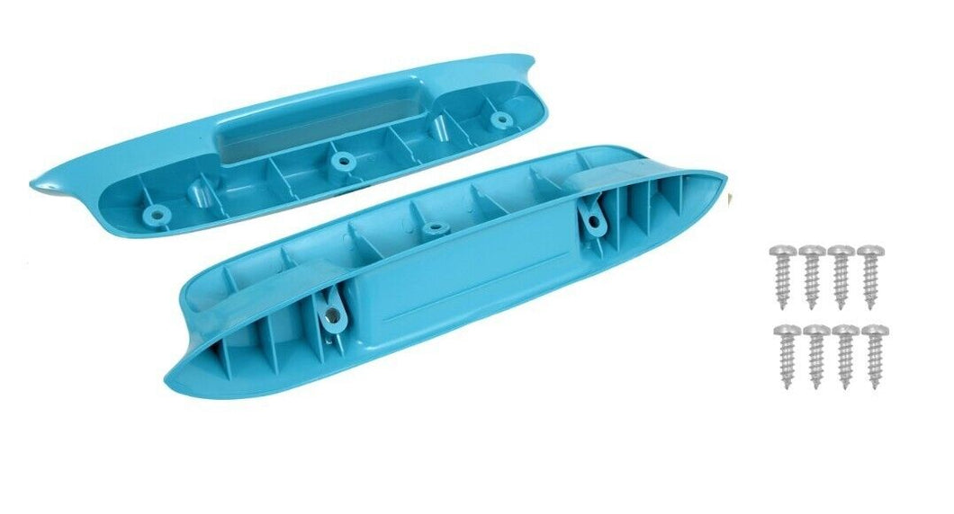 OER Turquoise Front Armrest Base Set For 1957 Chevy Bel Air 2/4 Hardtop & Sedan