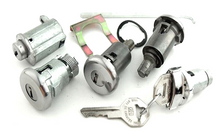 Load image into Gallery viewer, Complete Lock Set With Long Door Cylinders W/O Console For 1961-1962 Impala
