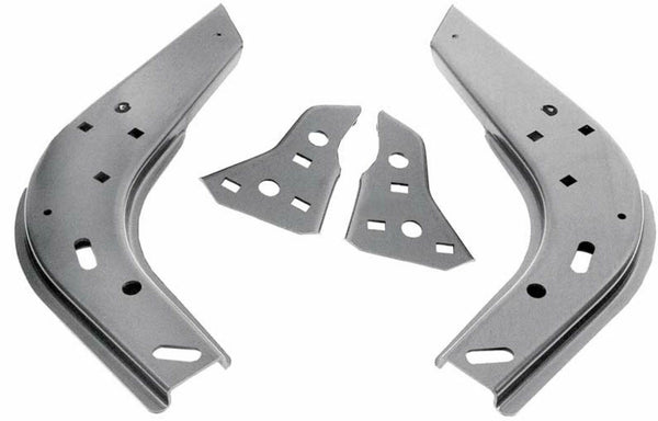 OER EDP Coated Front Bumper Bracket Set 1969 Pontiac Firebird and Trans AM