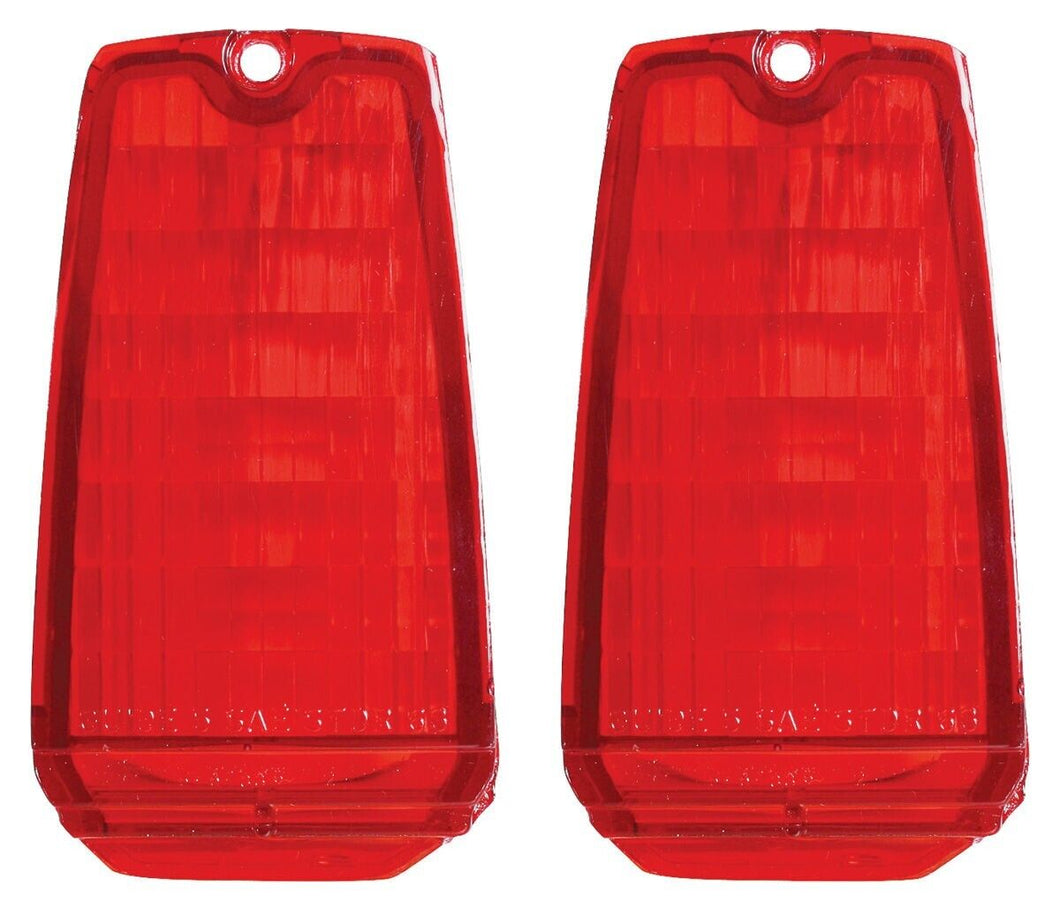 RestoParts Tail Light Lens Set For 1963 Cadillac DeVille Eldorado and Fleetwood