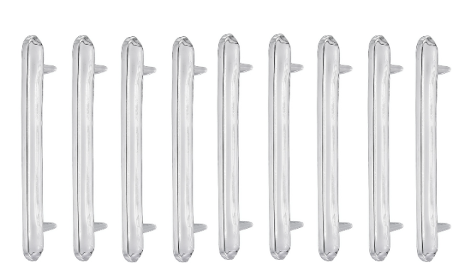 OER Set of 9 Gill Fender Louvers For 1966 Pontiac LeMans and Tempest Models