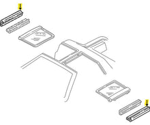 Load image into Gallery viewer, OER Roof Glass Rail T-Top Weatherstrip Seal Pair For 1993-2002 Firebird/Trans AM
