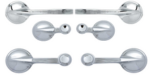 Load image into Gallery viewer, OER Interior Door Handle and Window Crank Set For 1953-1966 Bel Air &amp; Impala
