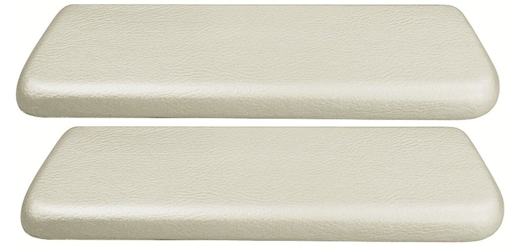 RestoParts Parchment Rear Armrest Pad Set For 1965-67 GTO Chevelle Nova Cutlass