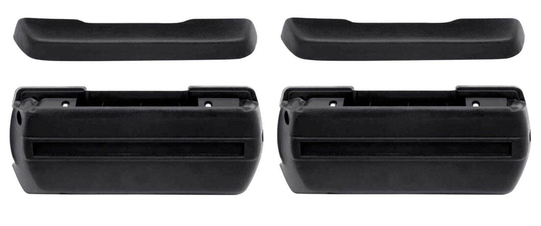 OER Black Standard Front Armrest Kit 1968-1969 Firebird & Camaro 1968-1974 Nova