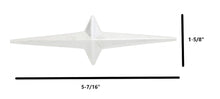 Load image into Gallery viewer, Chrome Fender Skirt Star Fender Emblem For 1950-1960 Buick Pontiac Chevy Olds
