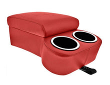 Load image into Gallery viewer, Fiesta Red Bench Seat Console With Drink Holders Musclecar Classic Hotrod
